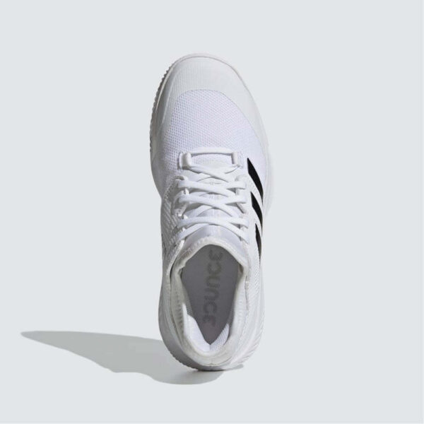 Afbeelding Adidas Court team bounce indoorschoenen wit