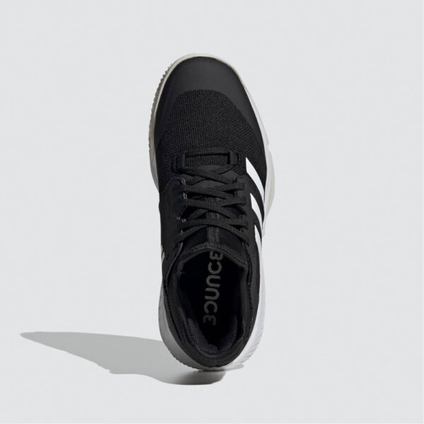 Afbeelding Adidas Court team bounce indoorschoenen zwart/wit