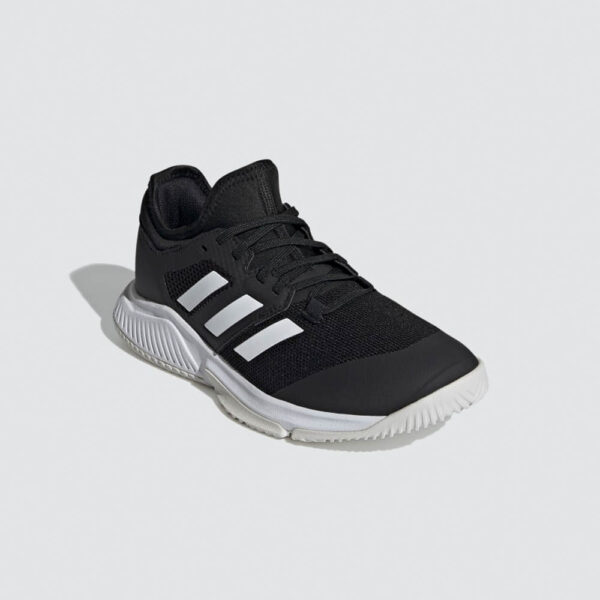 Afbeelding Adidas Court team bounce indoorschoenen zwart/wit