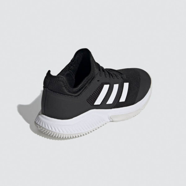 Afbeelding Adidas Court team bounce indoorschoenen zwart/wit