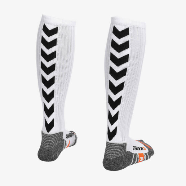 Afbeelding Hummel Chevron sock long lange sportsok wit/zwart