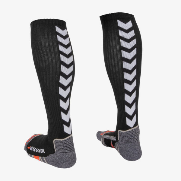Afbeelding Hummel Chevron sock long lange sportsok zwart/wit