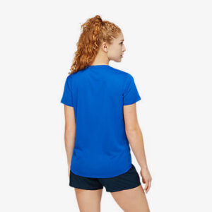 Afbeelding Core SS Top hardloopshirt korte mouw dames blauw