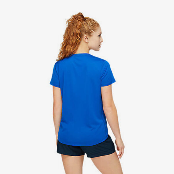 Afbeelding Core SS Top hardloopshirt korte mouw dames blauw
