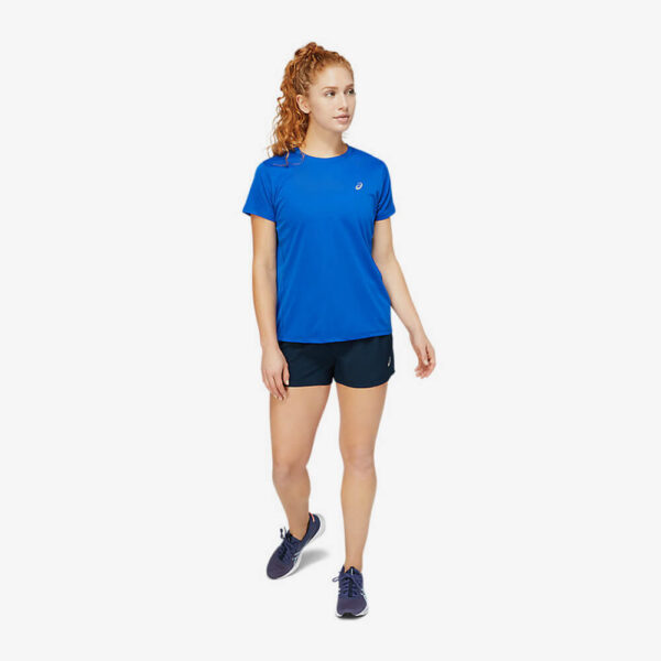 Afbeelding Core SS Top hardloopshirt korte mouw dames blauw