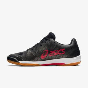 Afbeelding asics gel fastball 3 handbalschoenen heren zwart/rood