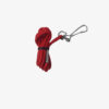 Afbeelding Rucanor lanyard nylon koord met haakje rood