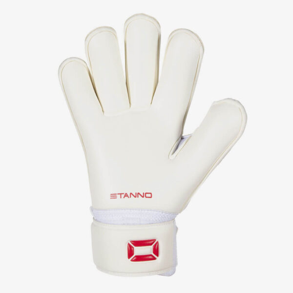 Afbeelding Stanno Ultimate grip junior keepershandschoenen wit/rood