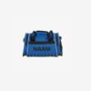Hummel-Sporttas- blauw-met bedrukking naam zwart