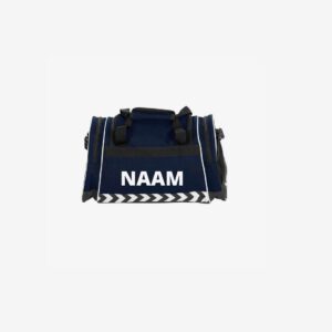 Hummel-Sporttas- marine-met bedrukking naam