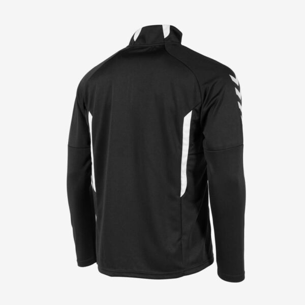 Hummel Stanfries Authentic 1/4 Zip Top- Senior - Trainingstop - Zwart - Afbeelding 4