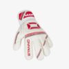 Afbeedling Stanno Ultimate Grip 2 keepershandschoenen met naam wit/roo