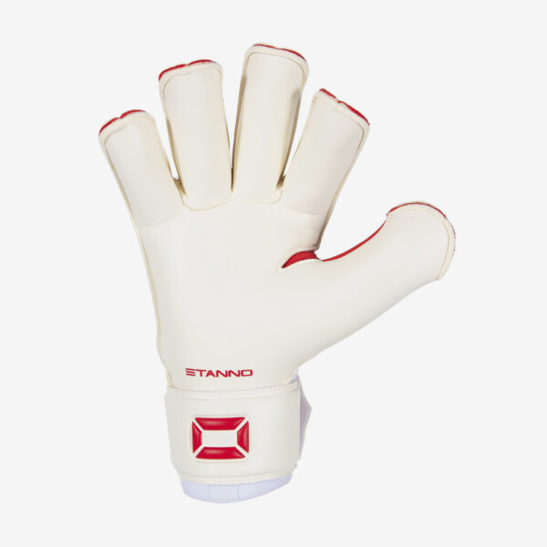 Afbeelding Stanno ultimate grip 2 keepershandschoen wit rood