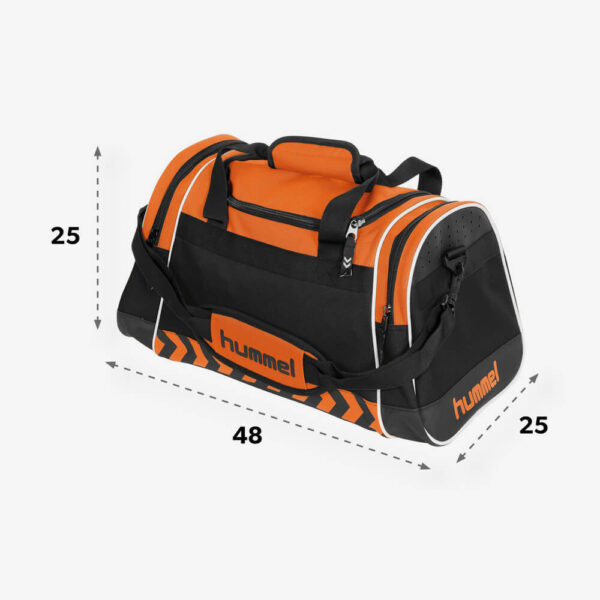 Afbeelding Hummel Luton Bag sporttas oranje/zwart