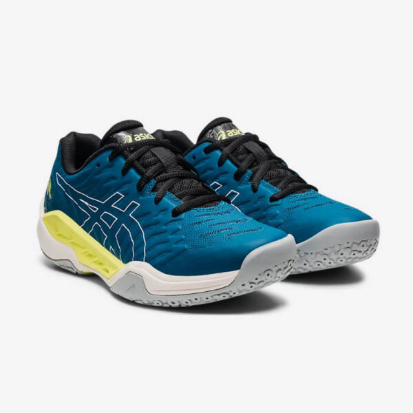 Asics blast 2 gs Indoorschoen junior groenblauw