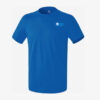 Afbeelding Erima functioneel teamsport t-shirt basic top blauw met logo