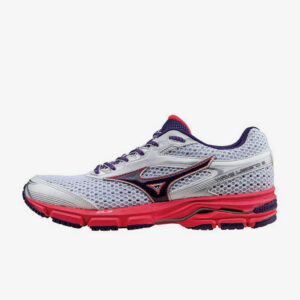 Afbeelding Mizuno Wave Legend 3 hardloopschoenen wit/roze