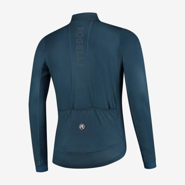 Afbeelding Rogelli Essential wielershirt lange mouw blauw