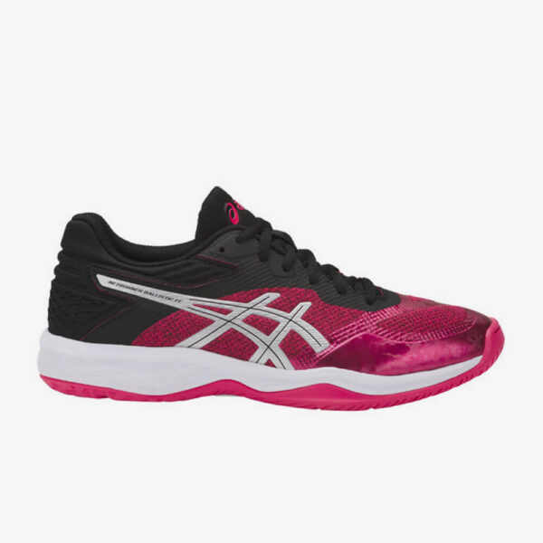 Afbeelding Asics Netburner Ballastic FF indoorschoen dames roze/wit