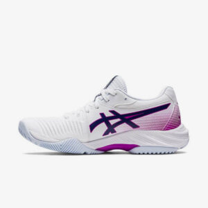 Afbeelding Asics Netburner Ballastic FF 3 indoorschoenen dames wit/paars