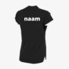 Afbeelding Hummel Fyn shirt dames sportshirt zwart/wit met je naam