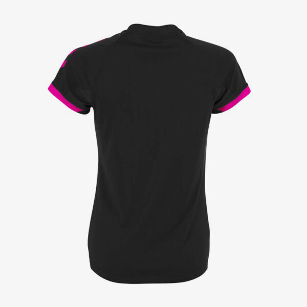 Afbeelding hummel fyn shirt zwart roze dames