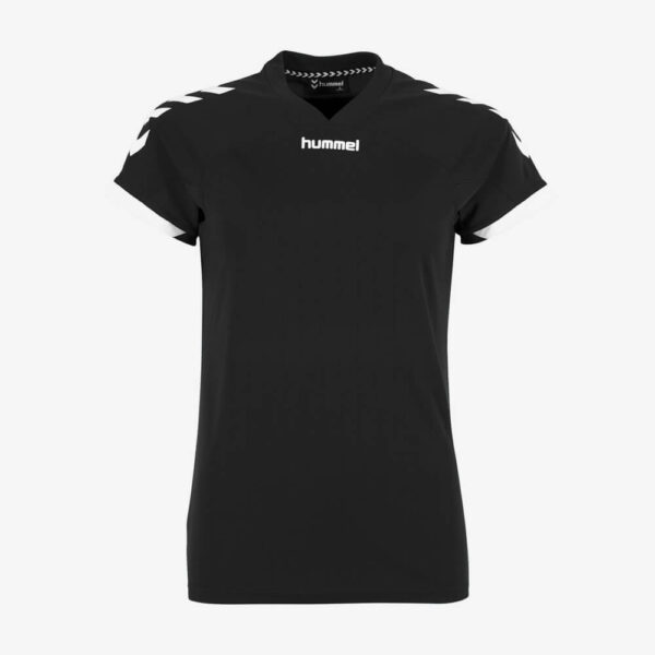 Afbeelding hummel fyn shirt zwart wit dames