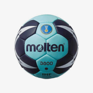 Afbeelding Molten HX 3800 handbal wedstrijdbal lichtblauw/blauw