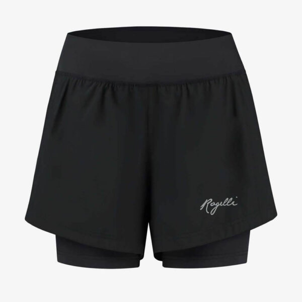 Afbeelding Rogelli 2 in 1 short zwart Dames