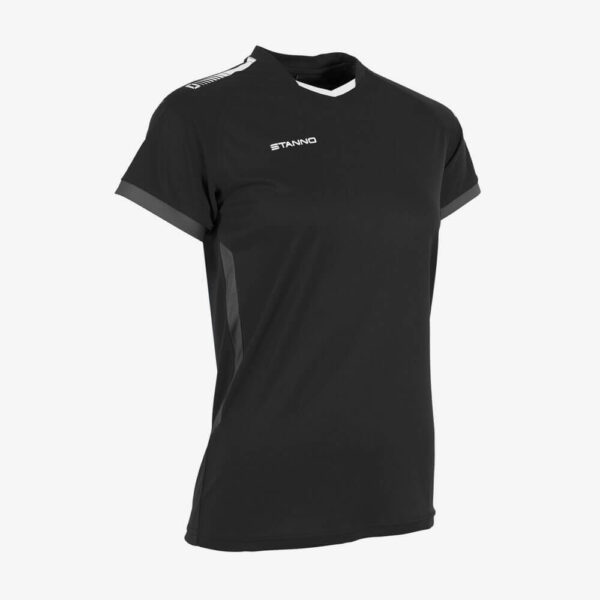 Afbeelding Stanno first shirt sportshirt dames zwart grijs