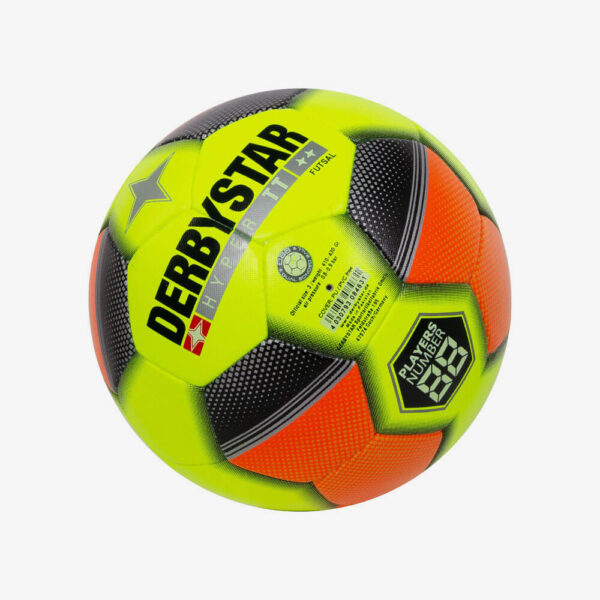 Afbeelding Derbystar futsal hyper tt zaalvoetbal geel/oranje