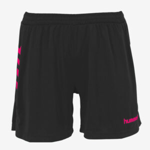 Afbeelding Hummel Memphis short sportbroek dames zwart/roze