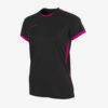 Afbeedling Stanno first shirt ladies sportshirt dames zwart/roze