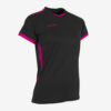 Afbeedling Stanno first shirt ladies sportshirt dames zwart/roze