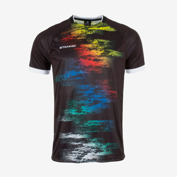 Afbeelding Stanno holi shirt uni sportshirt zwart/multi