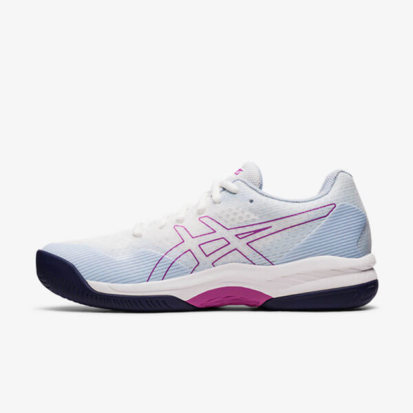 Afbeelding Asics Gel court hunter 2 indoorschoenen dames lichthemelsblauw/roze