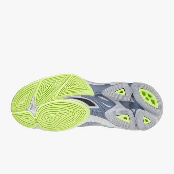 Afbeelding Mizuno Wave Lightning Z7 indoorschoenen dames lichtblauw/grijs