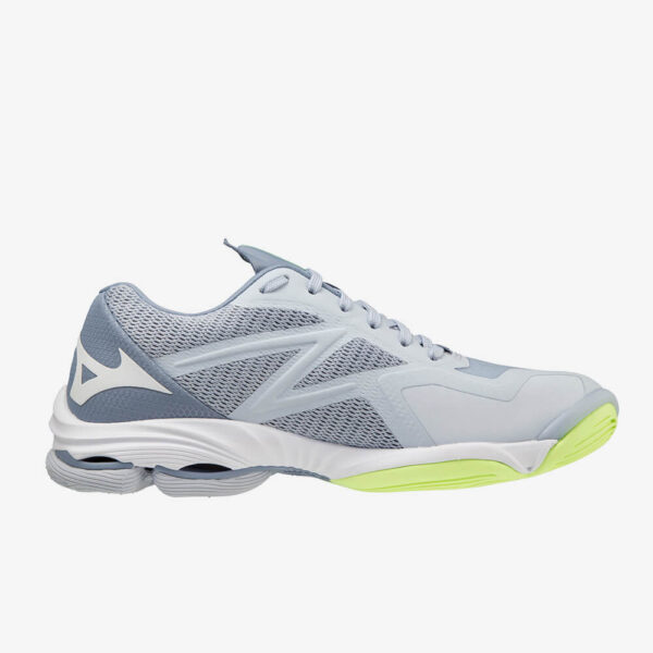 Afbeelding Mizuno Wave Lightning Z7 indoorschoenen dames lichtblauw/grijs