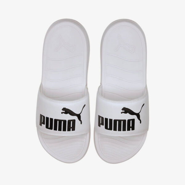 Afbeelding Pum popcat 20 badslippers wit/zwart