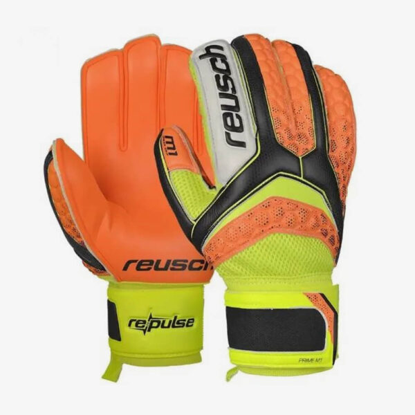 Afbeelding Reusch Re pulse prime mi keepershandschoenen zwart/oranje