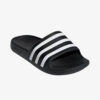 Afbeelding Adidas adilette aqua badslippers junior zwart/wit