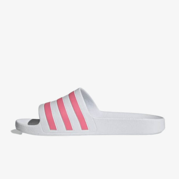 Adidas adilette aqua badslippers wit/roze