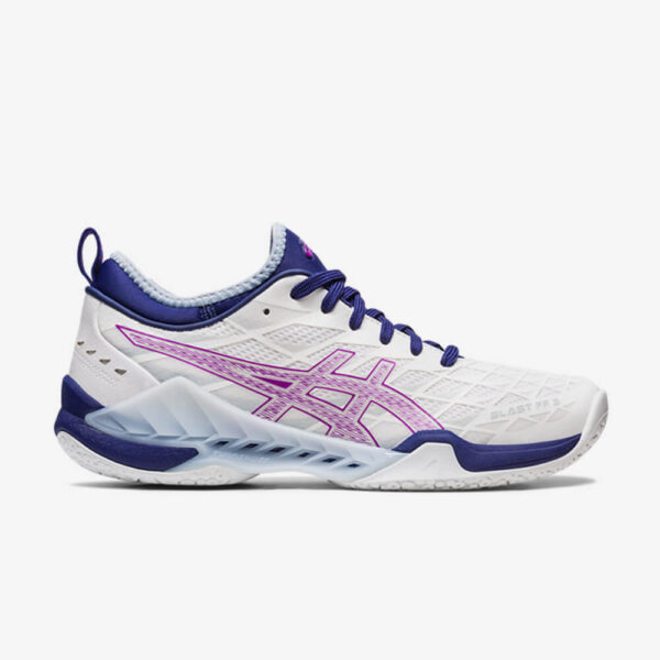 Afbeelding Asics Blast FF 3 indoorschoenen dames wit/paars