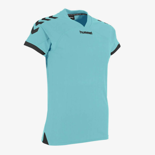 Afbeelding hummel fyn shirt dames mintgroen/zwart