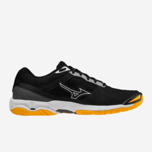 Afbeelding Mizuno Phantom 3 handbalschoen heren zwart/wit/geel