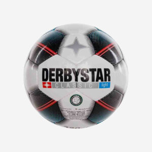 Afbeelding Derbystar classic light 320 gram voetbal wit/blauw