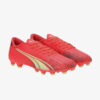 Afbeelding Puma Ultra play FG/AG voetbalschoenen heren rood/geel