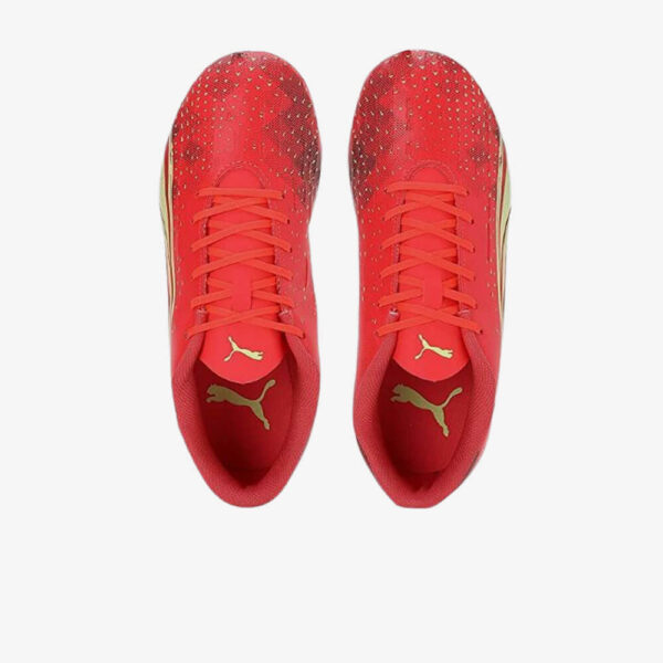 Afbeelding Puma Ultra play FG/AG voetbalschoenen heren rood/geel