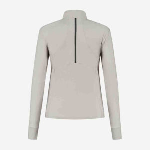 Afbeelding Rogelli runningtop sage lange mouw hardlooptop dames taupe/zwart