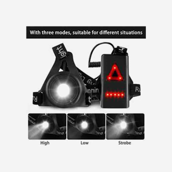 Joggy Safe Chest Light - Led Vest - One Size - Afbeelding 2